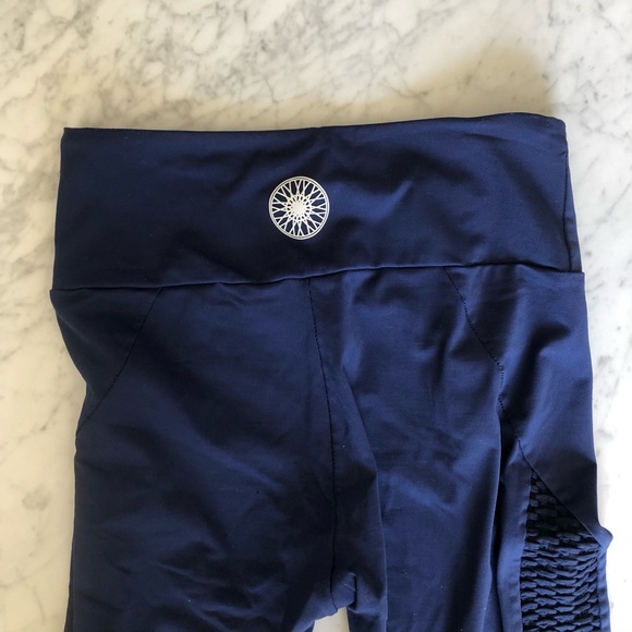 Lanston Sport for soul cycle navy leggings sz sm - Picture 6 of 9